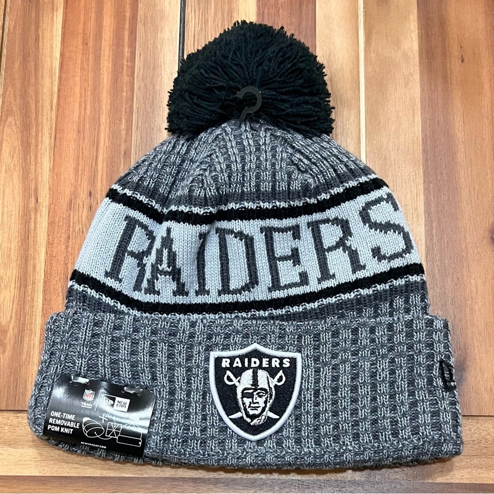 Raiders knit beanie